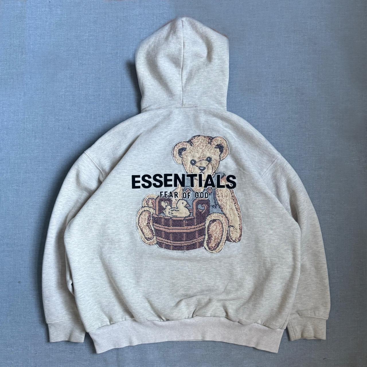 Reworked Teddy Essentials Fear of God hoodie